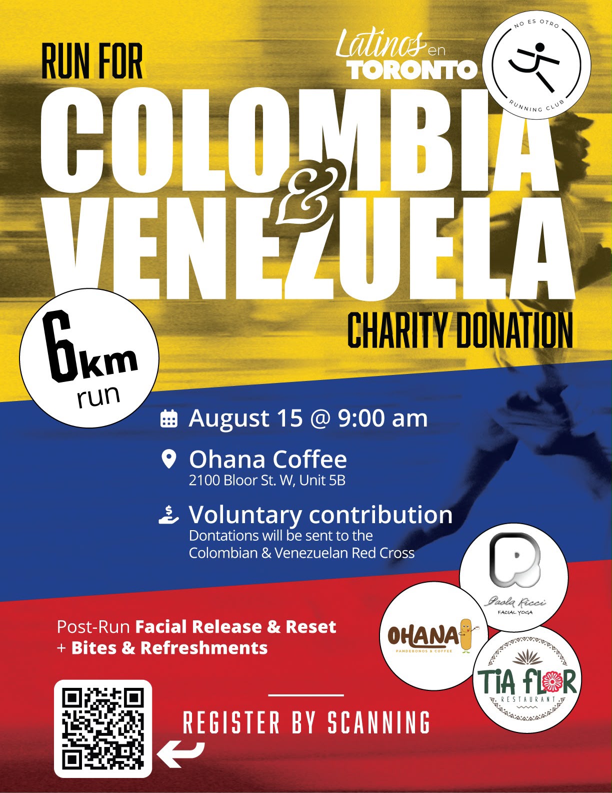 Event for Colombia and Venezuela